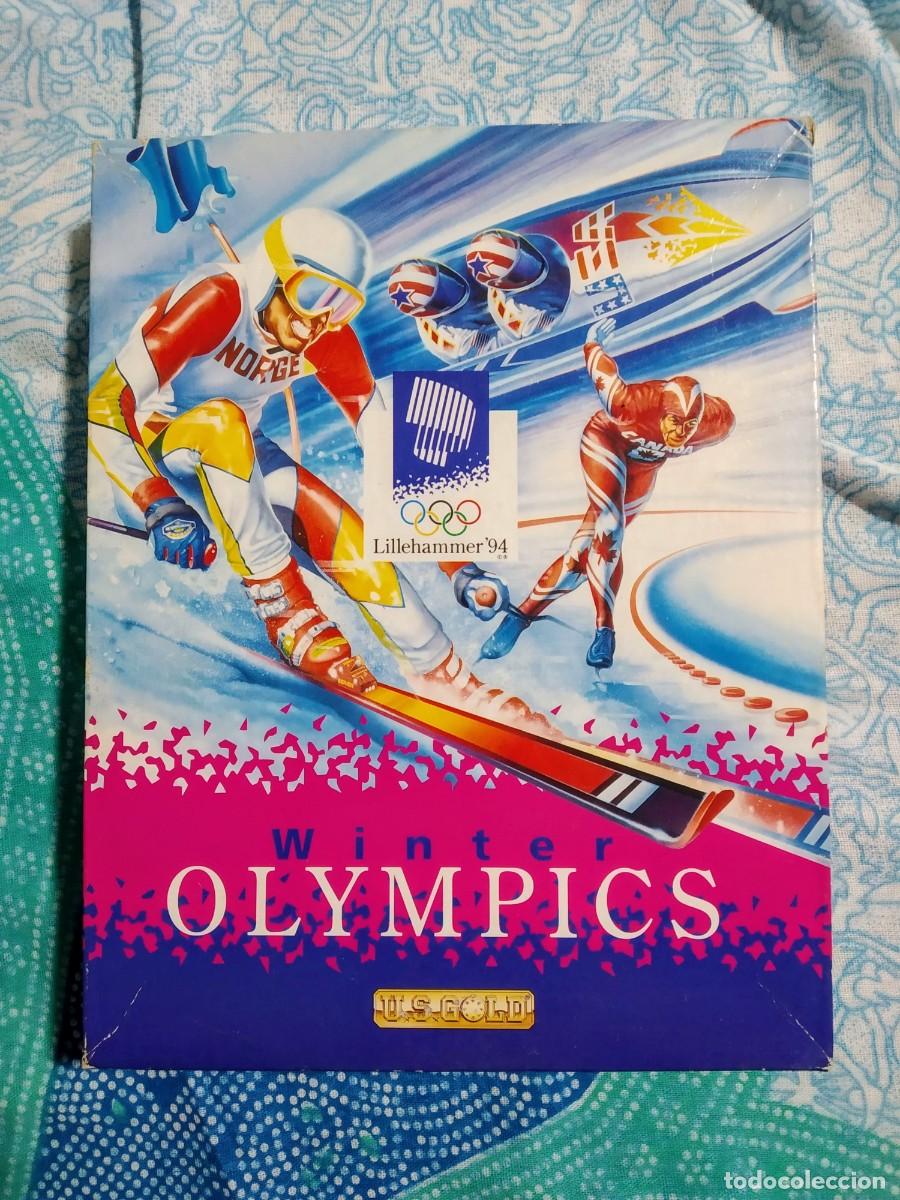 Videojuegos y consolas: WINTER OLYMPICS. US GOLD. COMMODORE AMIGA. &iexcl;FUNCIONANDO! - Foto 1