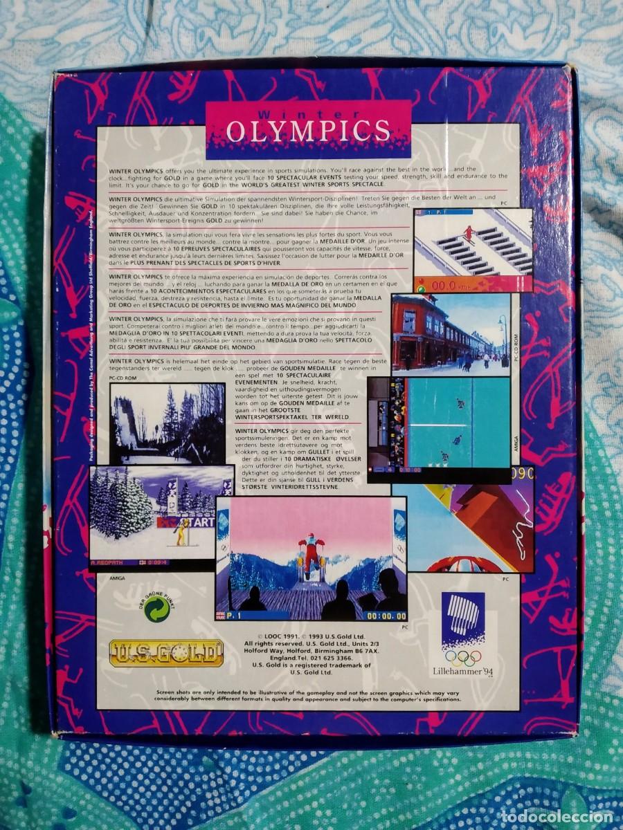 Videojuegos y consolas: WINTER OLYMPICS. US GOLD. COMMODORE AMIGA. &iexcl;FUNCIONANDO! - Foto 2