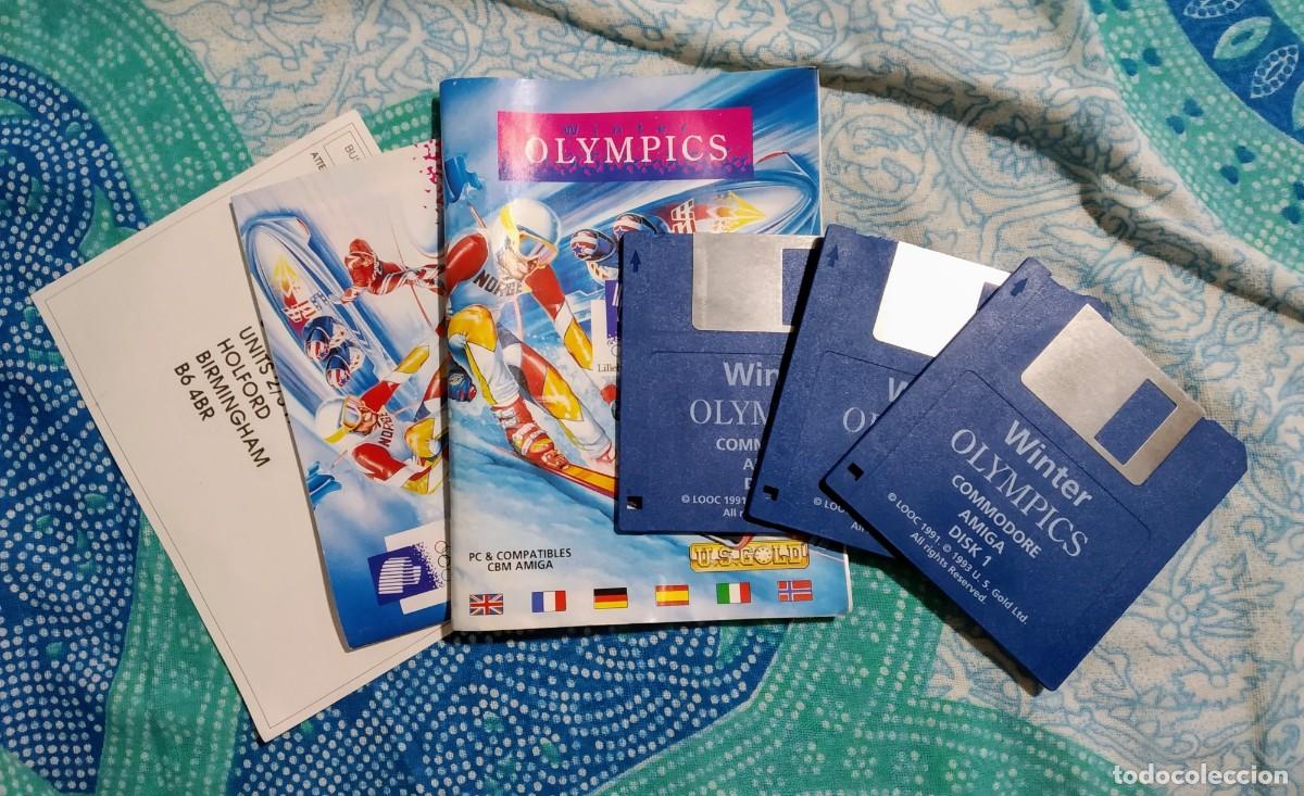 Videojuegos y consolas: WINTER OLYMPICS. US GOLD. COMMODORE AMIGA. &iexcl;FUNCIONANDO! - Foto 9