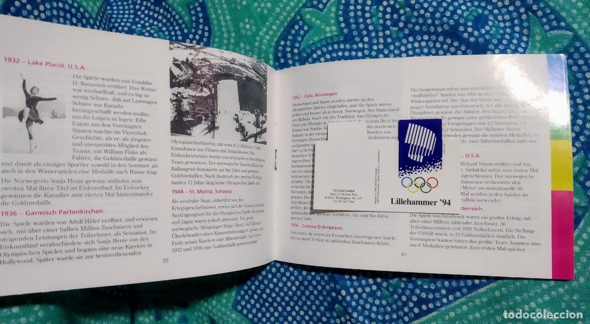 Videojuegos y consolas: WINTER OLYMPICS. US GOLD. COMMODORE AMIGA. &iexcl;FUNCIONANDO! - Foto 14