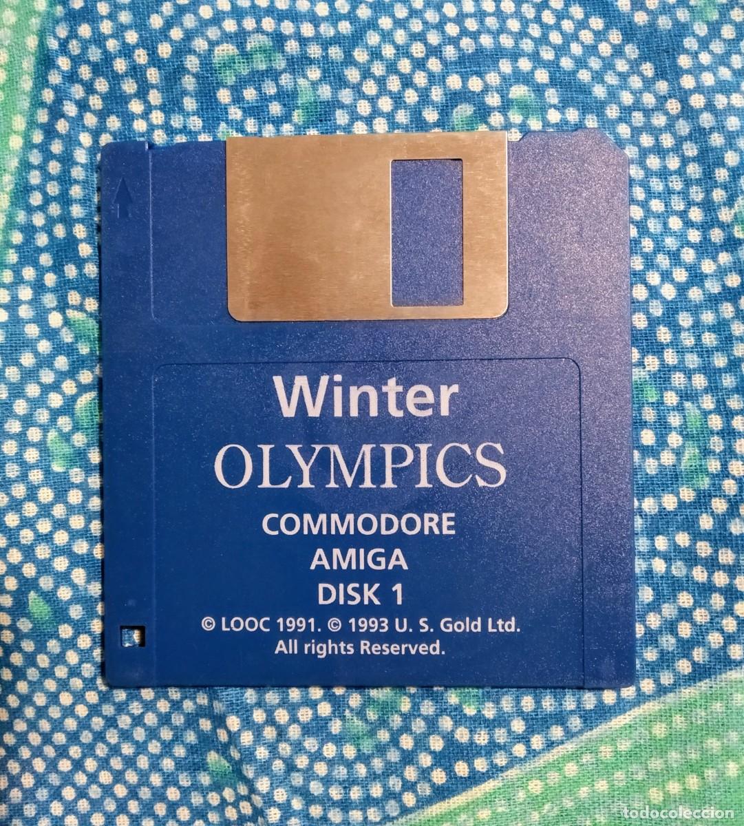 Videojuegos y consolas: WINTER OLYMPICS. US GOLD. COMMODORE AMIGA. &iexcl;FUNCIONANDO! - Foto 18
