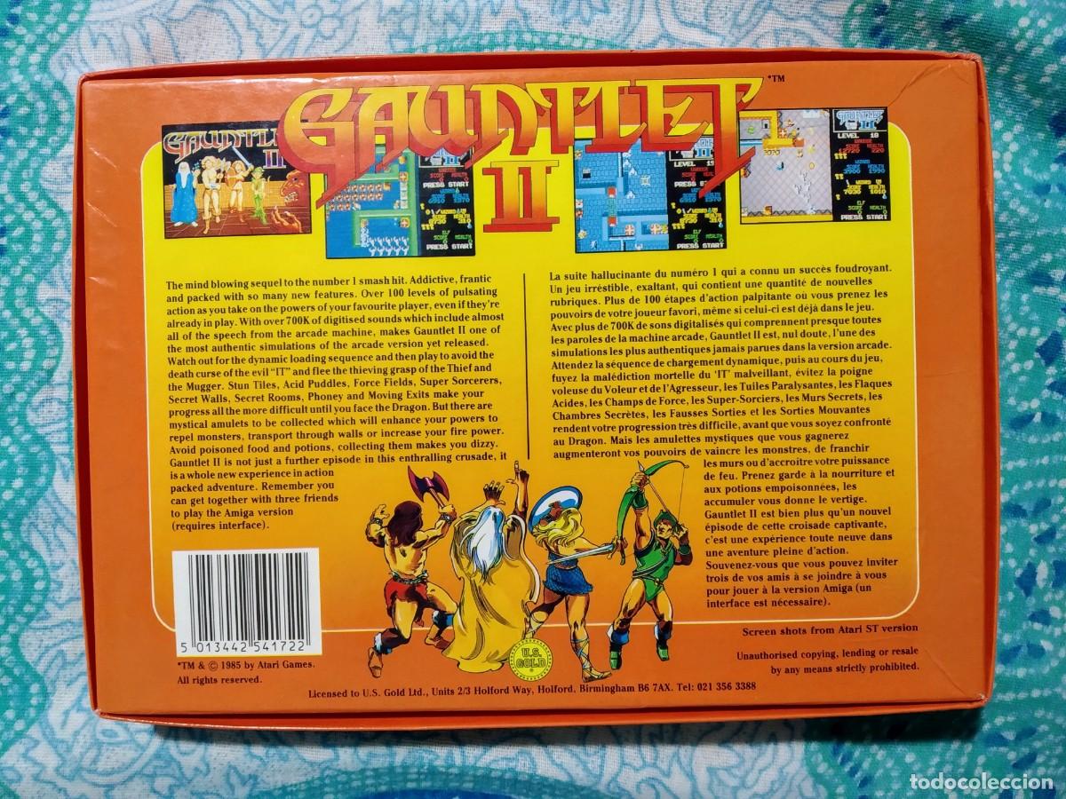 Videojuegos y consolas: GAUNTLET II. ATARI GAMES. COMMODORE AMIGA. &iexcl;PROBADO Y FUNCIONANDO! - Foto 2