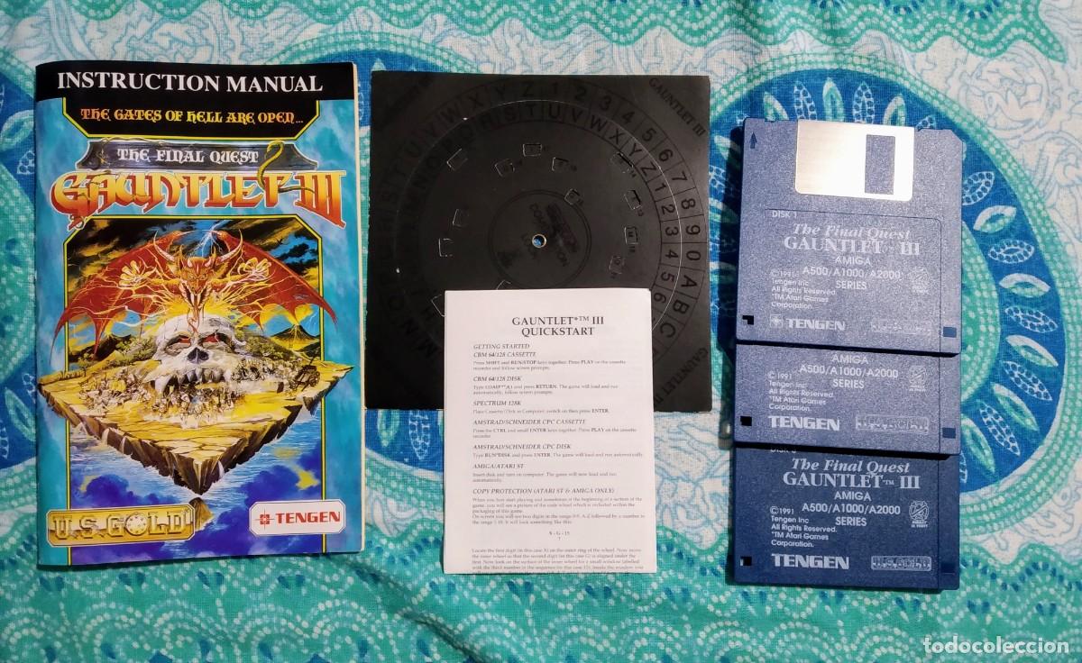 Videojuegos y consolas: GAUNTLET III: THE FINAL QUEST. TENGEN. COMMODORE AMIGA. &iexcl;PROBADO Y FUNCIONANDO! - Foto 10