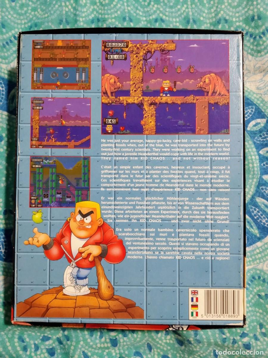 Videojuegos y consolas: KID CHAOS. OCEAN. COMMODORE AMIGA. &iexcl;PROBADO Y FUNCIONANDO! - Foto 2