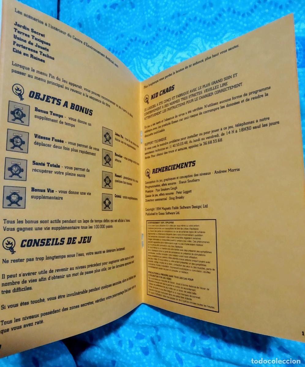 Videojuegos y consolas: KID CHAOS. OCEAN. COMMODORE AMIGA. &iexcl;PROBADO Y FUNCIONANDO! - Foto 13