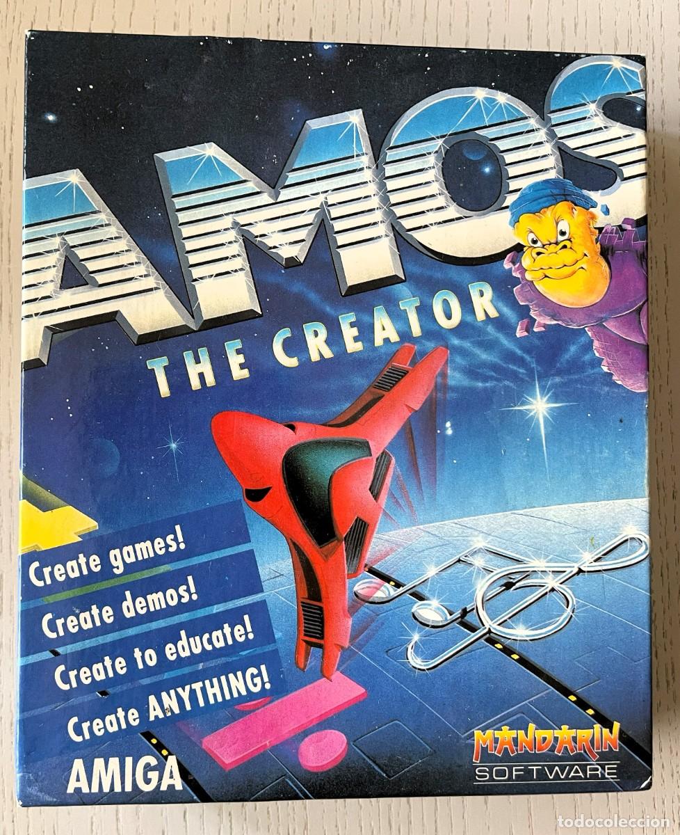 Videojuegos y consolas: COMMODORE AMIGA 500 &ndash; AMOS THE CREATOR &ndash; MANDARIN SOFTWARE 1990 - FUNCIONANDO - Foto 1