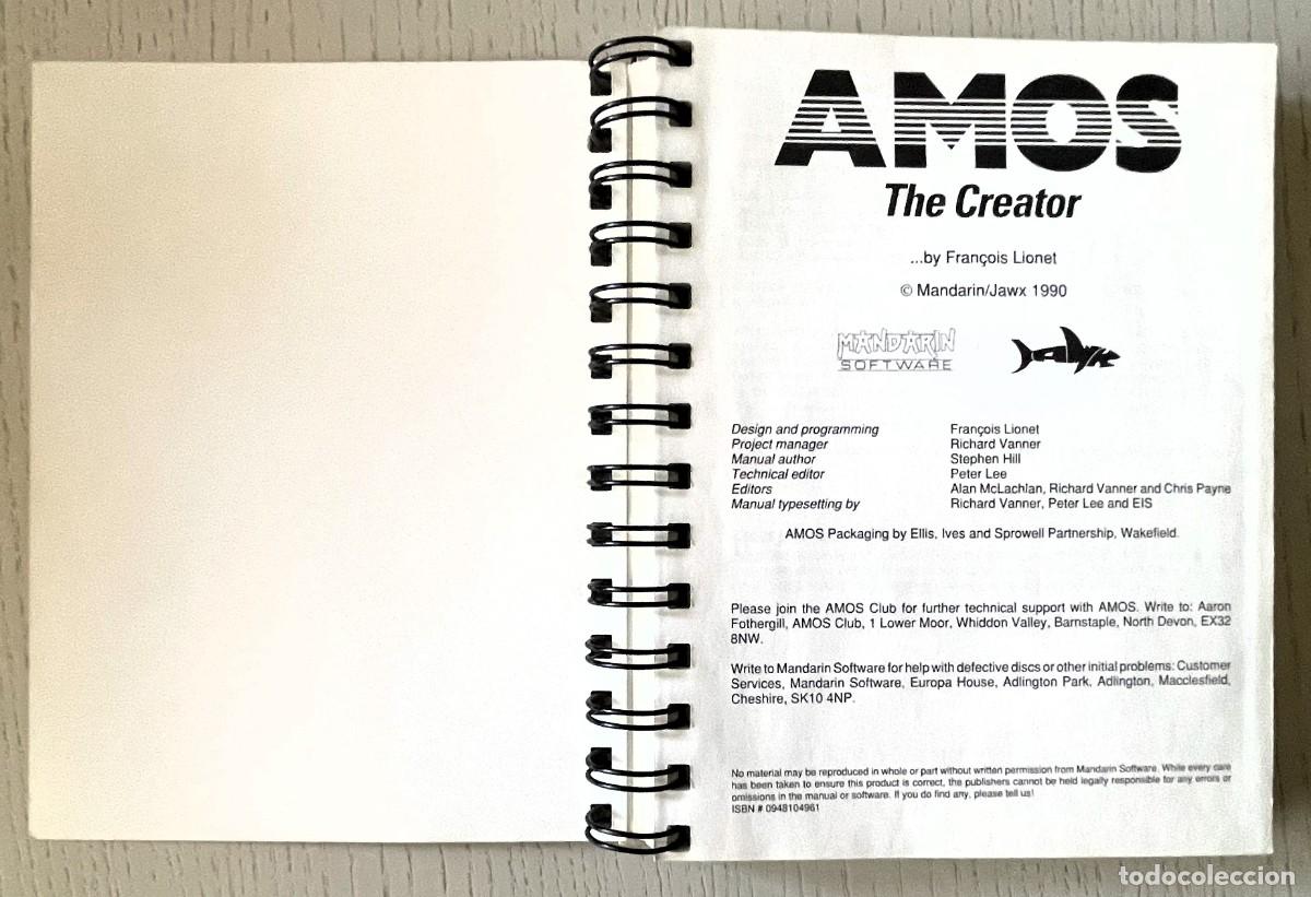 Videojuegos y consolas: COMMODORE AMIGA 500 &ndash; AMOS THE CREATOR &ndash; MANDARIN SOFTWARE 1990 - FUNCIONANDO - Foto 16