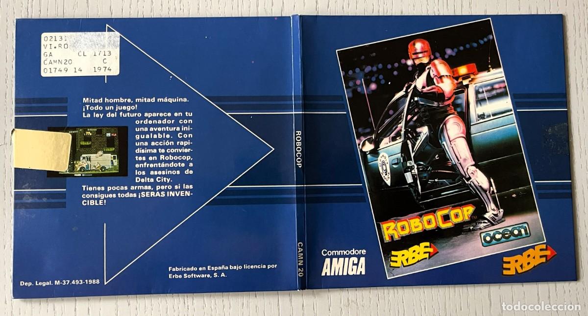 Videojuegos y consolas: ROBOCOP &ndash; COMMODORE AMIGA &ndash; OCEAN &ndash; ERBE - 1988 - FUNCIONANDO - Foto 4
