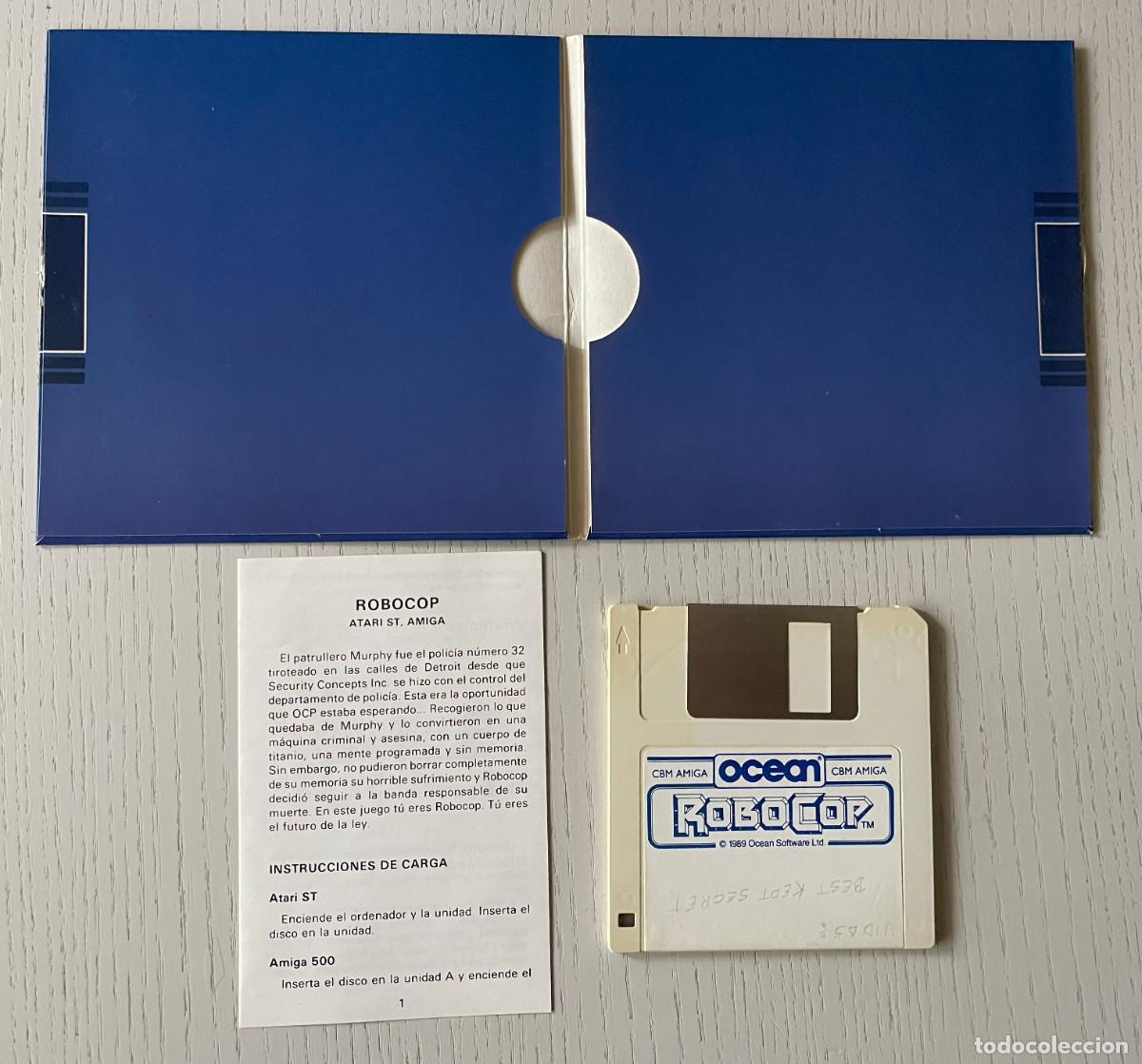 Videojuegos y consolas: ROBOCOP &ndash; COMMODORE AMIGA &ndash; OCEAN &ndash; ERBE - 1988 - FUNCIONANDO - Foto 5