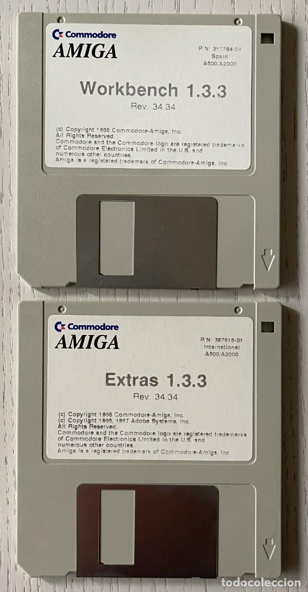 Videojuegos y consolas: WORKBENCH 1.3.3 + EXTRAS 1.3.3 - COMMODORE AMIGA &ndash; COMMODORE - (ESPA&Ntilde;A) 1988 - FUNCIONANDO - Foto 1