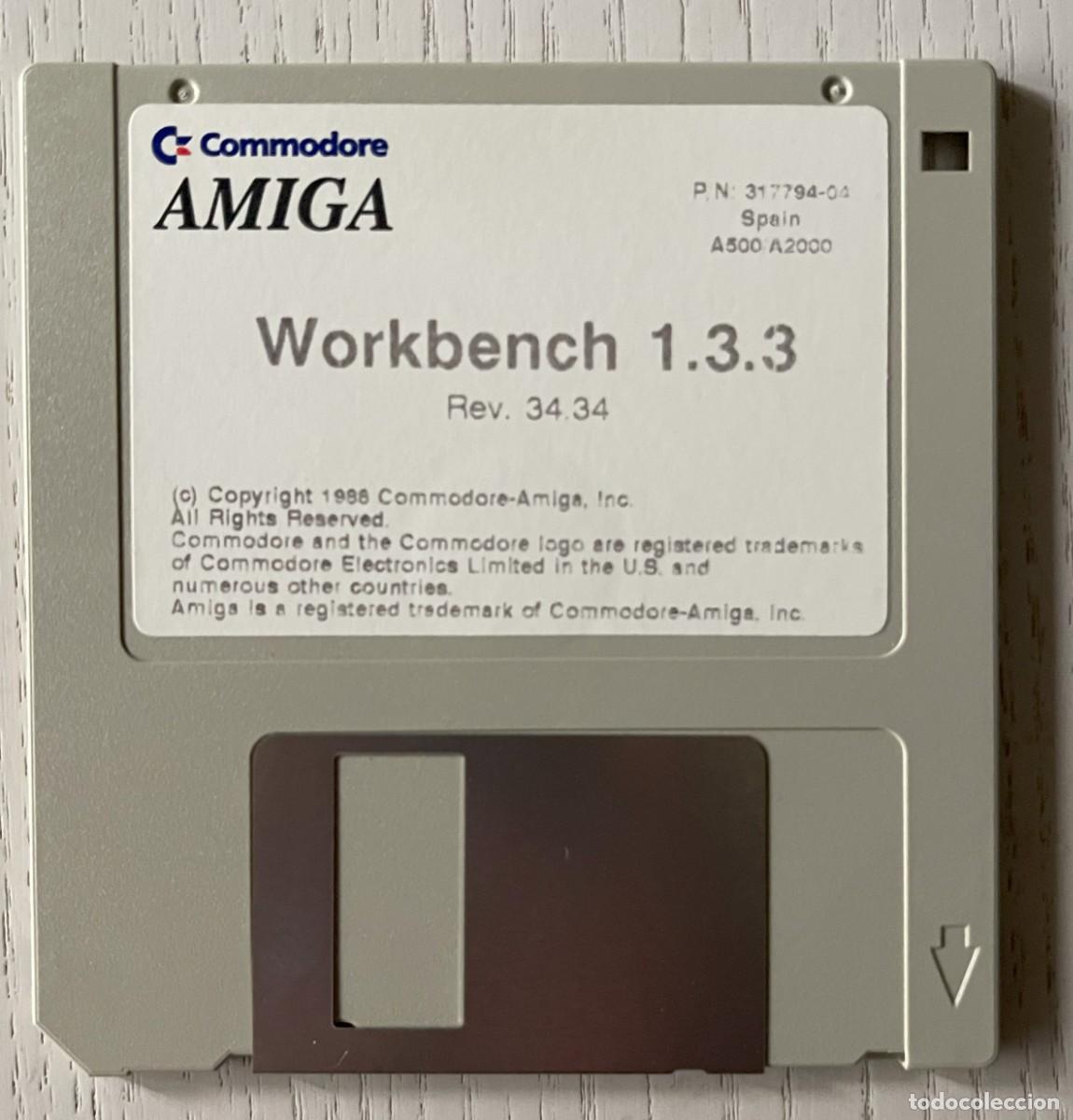 Videojuegos y consolas: WORKBENCH 1.3.3 + EXTRAS 1.3.3 - COMMODORE AMIGA &ndash; COMMODORE - (ESPA&Ntilde;A) 1988 - FUNCIONANDO - Foto 2