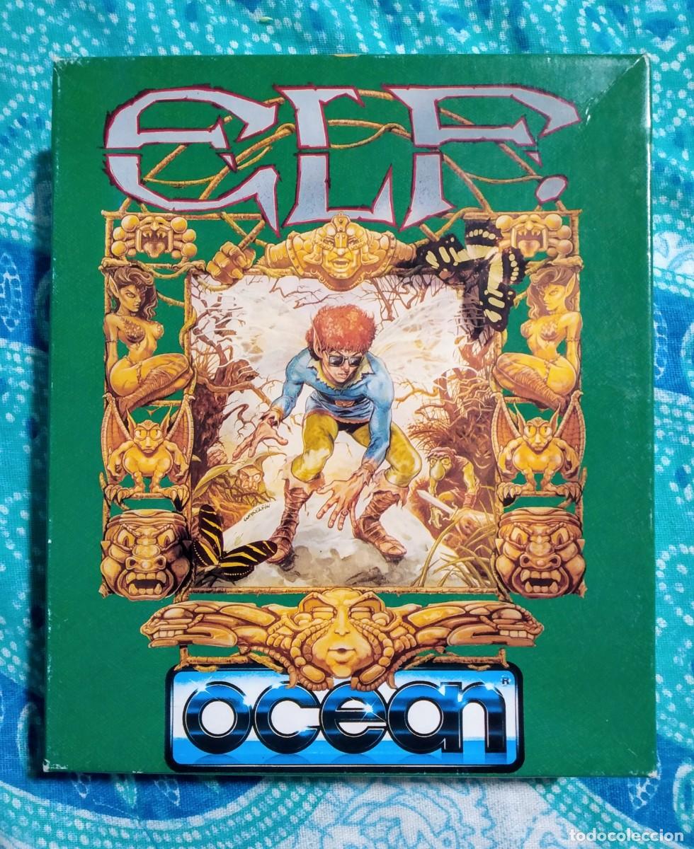 Videojuegos y consolas: ELF. OCEAN. COMMODORE AMIGA. &iexcl;PROBADO Y FUNCIONANDO! - Foto 1