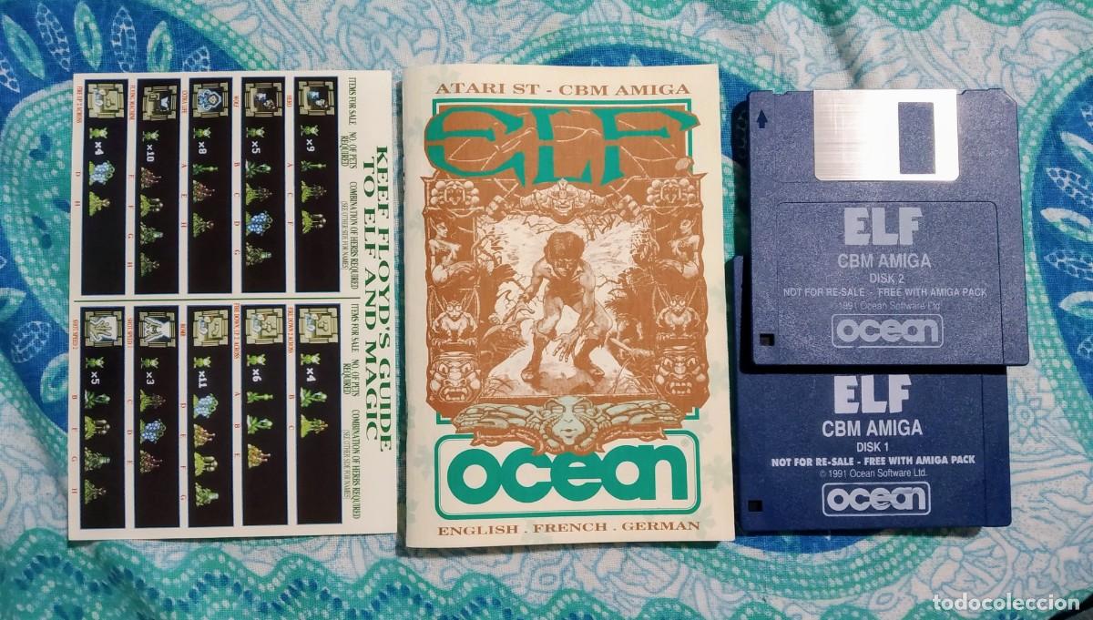 Videojuegos y consolas: ELF. OCEAN. COMMODORE AMIGA. &iexcl;PROBADO Y FUNCIONANDO! - Foto 10