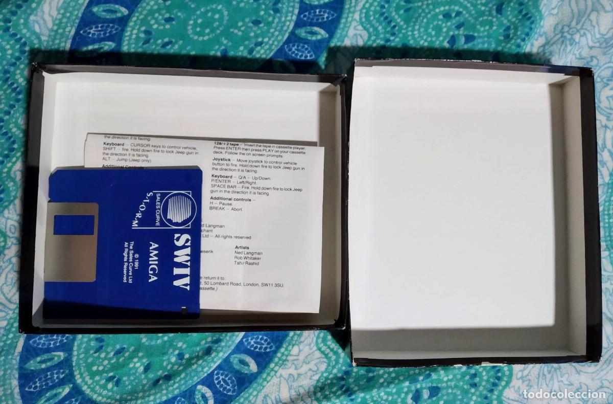 Videojuegos y consolas: SWIV. STORM. COMMODORE AMIGA. &iexcl;PROBADO Y FUNCIONANDO! - Foto 7