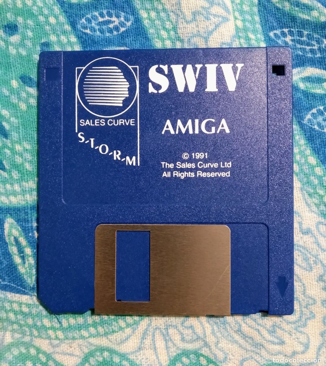 Videojuegos y consolas: SWIV. STORM. COMMODORE AMIGA. &iexcl;PROBADO Y FUNCIONANDO! - Foto 11