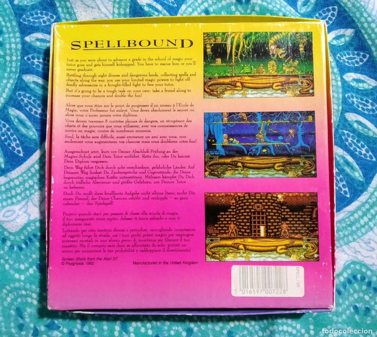 Videojuegos y consolas: SPELL BOUND (SIZZLERS). PSYCLAPSE. COMMODORE AMIGA. &iexcl;PROBADO Y FUNCIONANDO! - Foto 2
