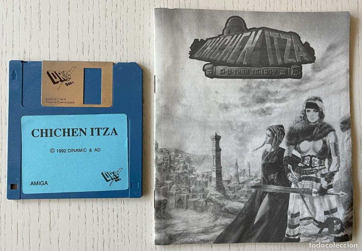 Videojuegos y consolas: CHICHEN ITZA - COMMODORE AMIGA &ndash; DINAMIC & AD &ndash; DRO SOFT &ndash; (ESPA&Ntilde;A) - 1992 - FUNCIONANDO - Foto 1