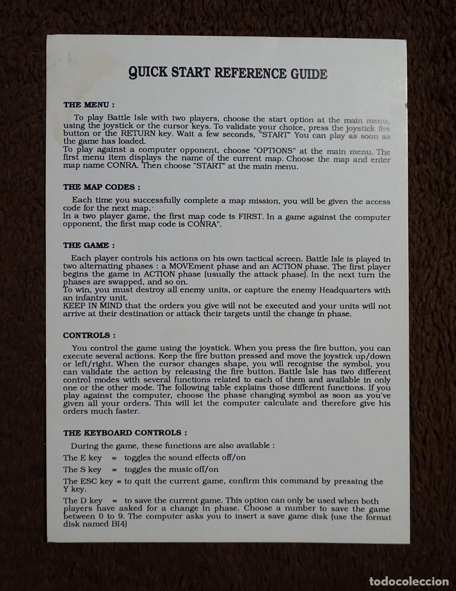Videojuegos y consolas: BATTLE ISLE. UBI SOFT - BLUE BYTE. COMMODORE AMIGA. &iexcl;PROBADO Y FUNCIONANDO! - Foto 15
