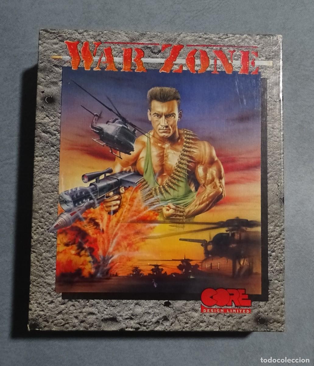Videojuegos y consolas: WAR ZONE. CORE DESIGN. COMMODORE AMIGA. &iexcl;PROBADO Y FUNCIONANDO! - Foto 1
