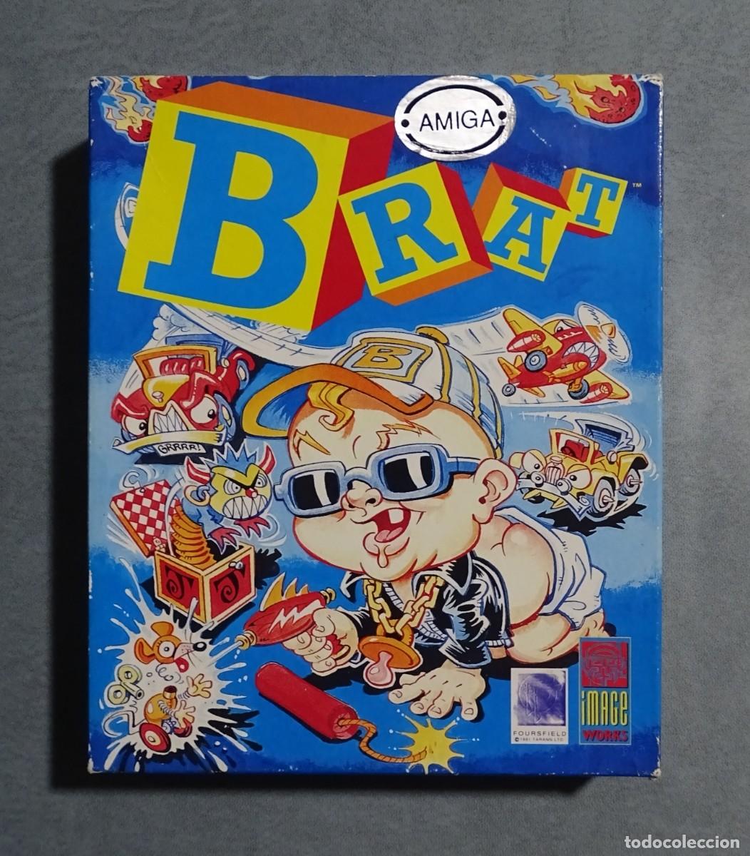 Videojuegos y consolas: BRAT. IMAGE WORKS - MIRRORSOFT. COMMODORE AMIGA. &iexcl;PROBADO Y FUNCIONANDO! - Foto 1
