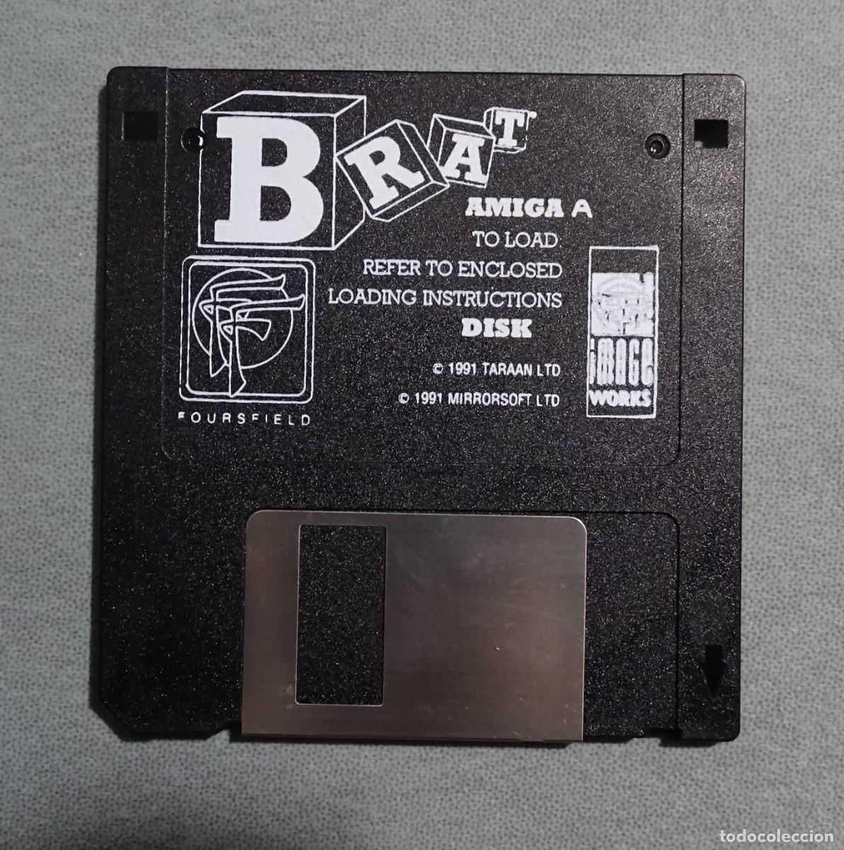 Videojuegos y consolas: BRAT. IMAGE WORKS - MIRRORSOFT. COMMODORE AMIGA. &iexcl;PROBADO Y FUNCIONANDO! - Foto 6