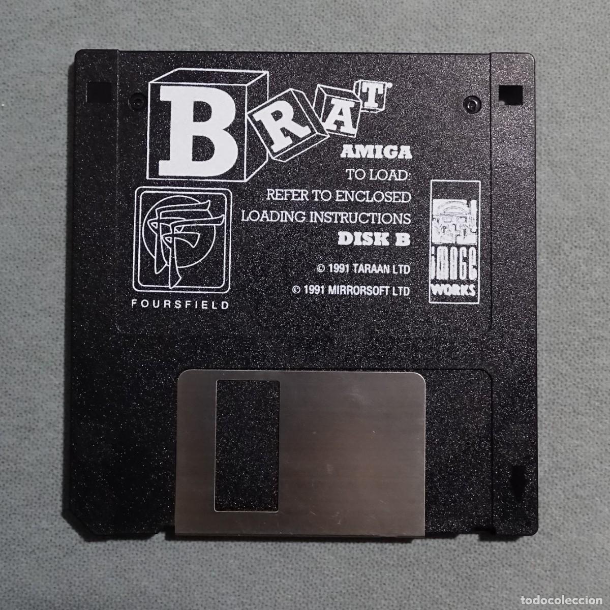 Videojuegos y consolas: BRAT. IMAGE WORKS - MIRRORSOFT. COMMODORE AMIGA. &iexcl;PROBADO Y FUNCIONANDO! - Foto 7