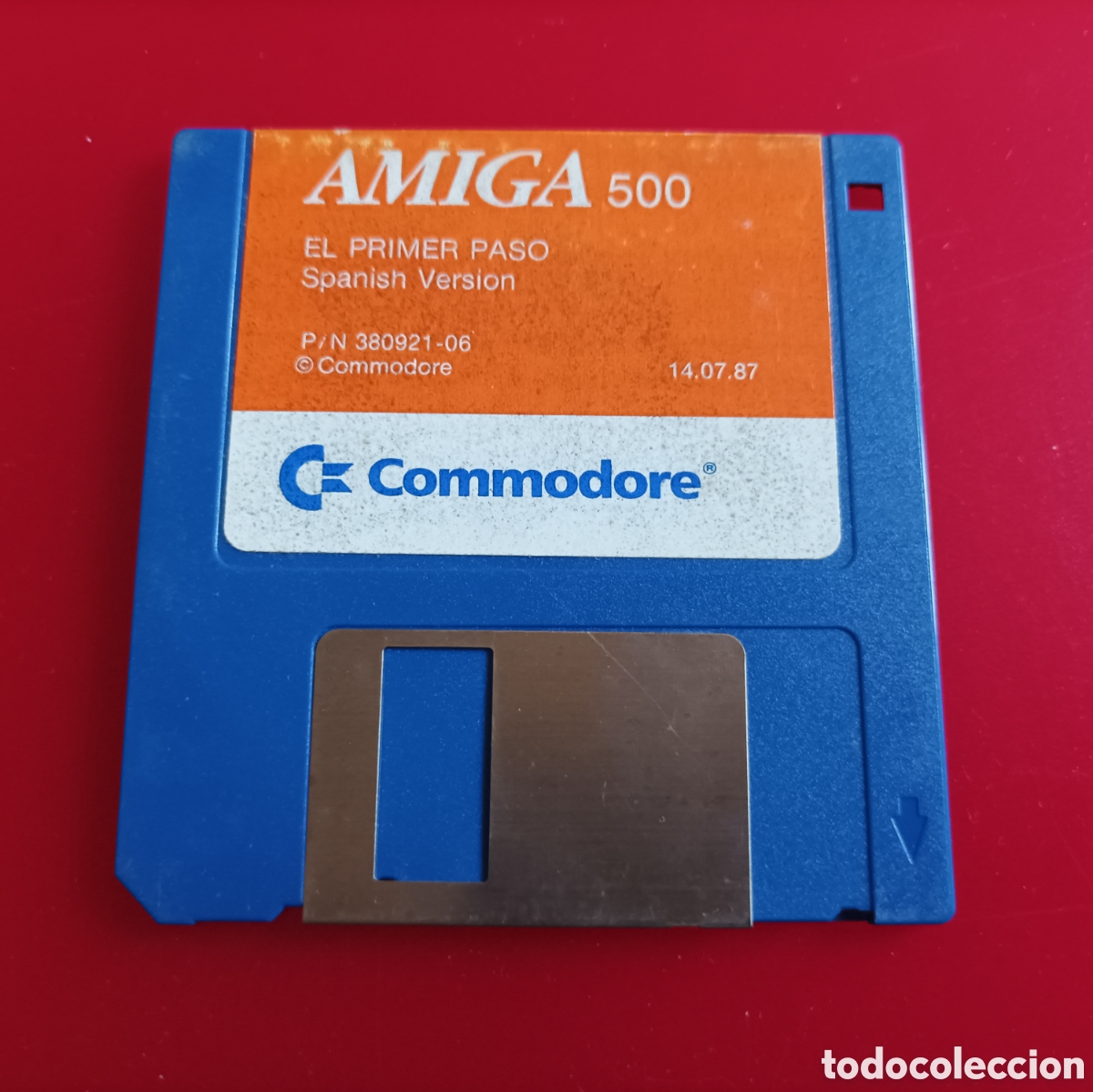 Videojuegos y consolas: Diskette Commodore Amiga 500 EL PRIMER PASO - Foto 1