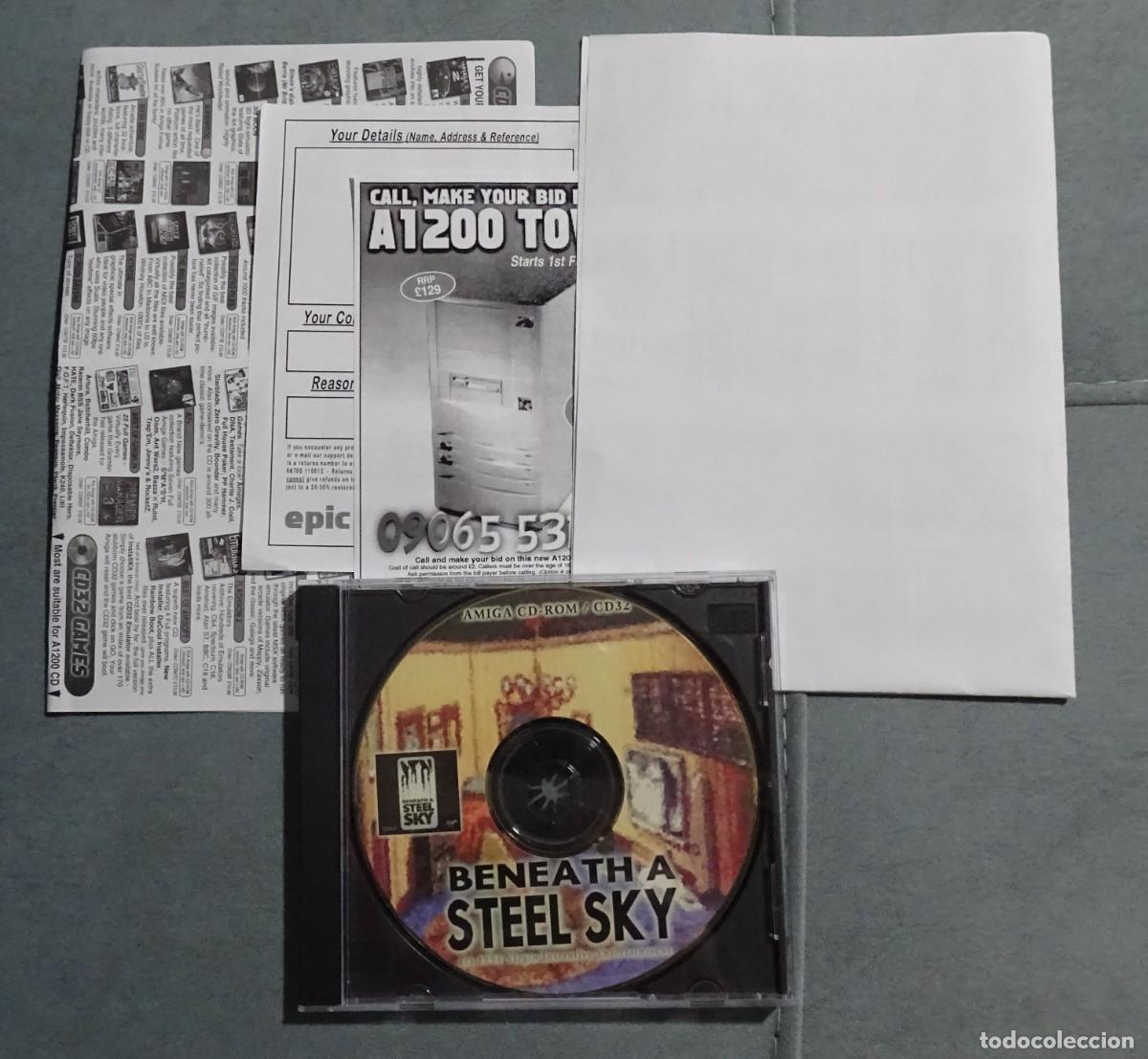 Videojuegos y consolas: BENEATH A STEEL SKY. VIRGIN INTERACTIVE. COMMODORE AMIGA CD - Foto 9