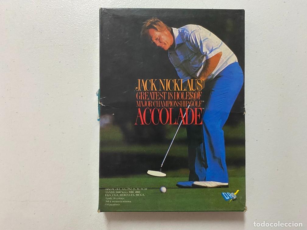 Videojuegos y consolas: JACK NICKLAUS GOLF - VIDEOJUEGO COMMODORE AMIGA - Foto 1