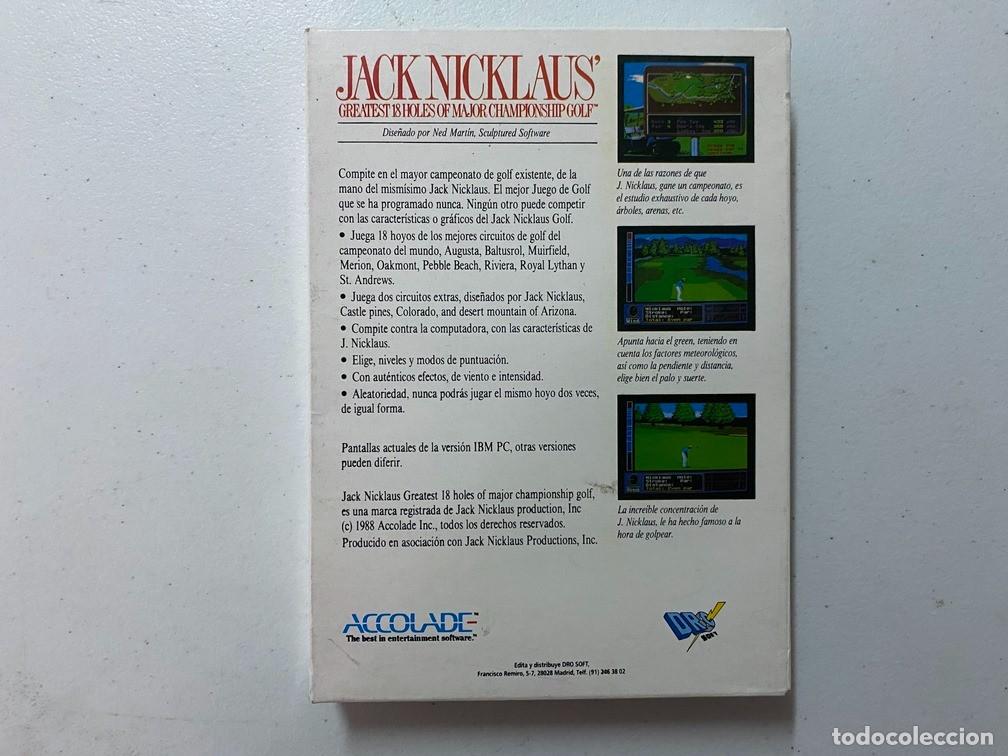 Videojuegos y consolas: JACK NICKLAUS GOLF - VIDEOJUEGO COMMODORE AMIGA - Foto 4