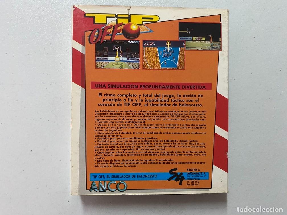 Videojuegos y consolas: TIP OFF - VIDEOJUEGO COMMODORE AMIGA - Foto 4