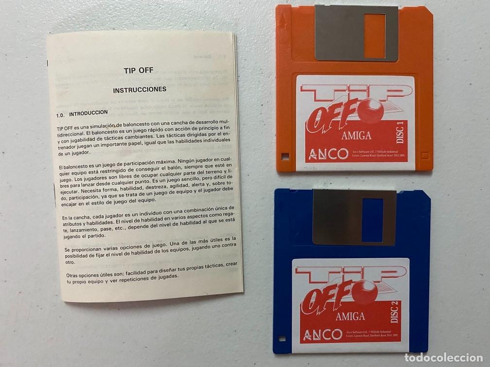 Videojuegos y consolas: TIP OFF - VIDEOJUEGO COMMODORE AMIGA - Foto 5