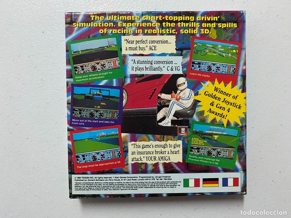 Videojuegos y consolas: Hard Drivin - VIDEOJUEGO COMMODORE AMIGA - Foto 4