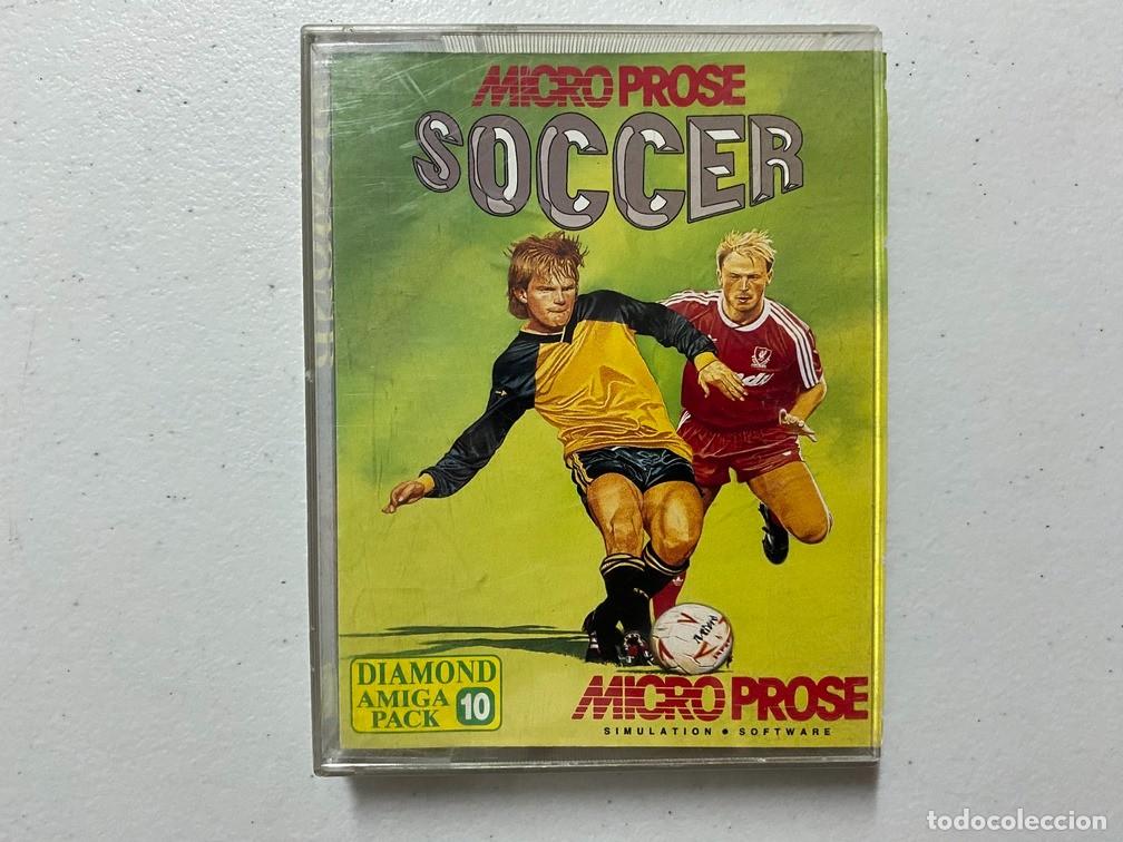Videojuegos y consolas: Micro Prose Soccer - VIDEOJUEGO COMMODORE AMIGA - Foto 1
