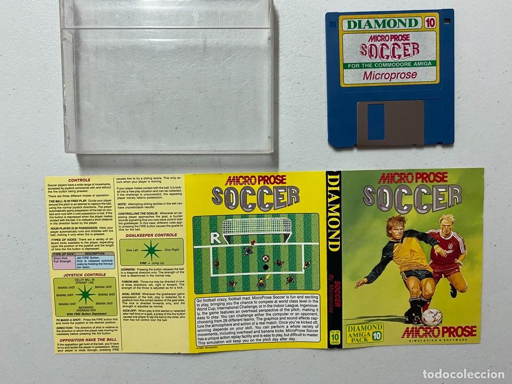Videojuegos y consolas: Micro Prose Soccer - VIDEOJUEGO COMMODORE AMIGA - Foto 3