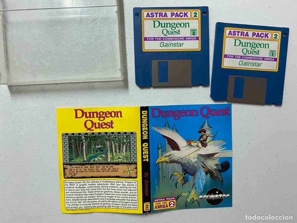 Videojuegos y consolas: Dungeon Quest - VIDEOJUEGO COMMODORE AMIGA - Foto 3