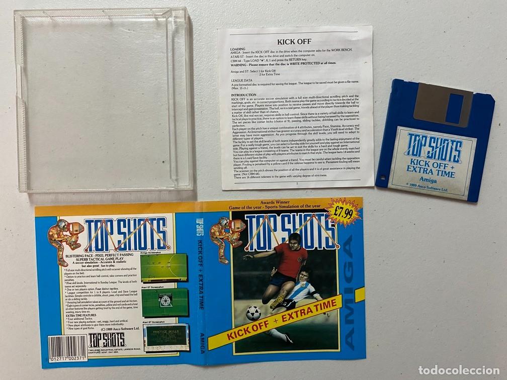 Videojuegos y consolas: KICK OFF + EXTRA TIME - VIDEOJUEGO COMMODORE AMIGA - Foto 3