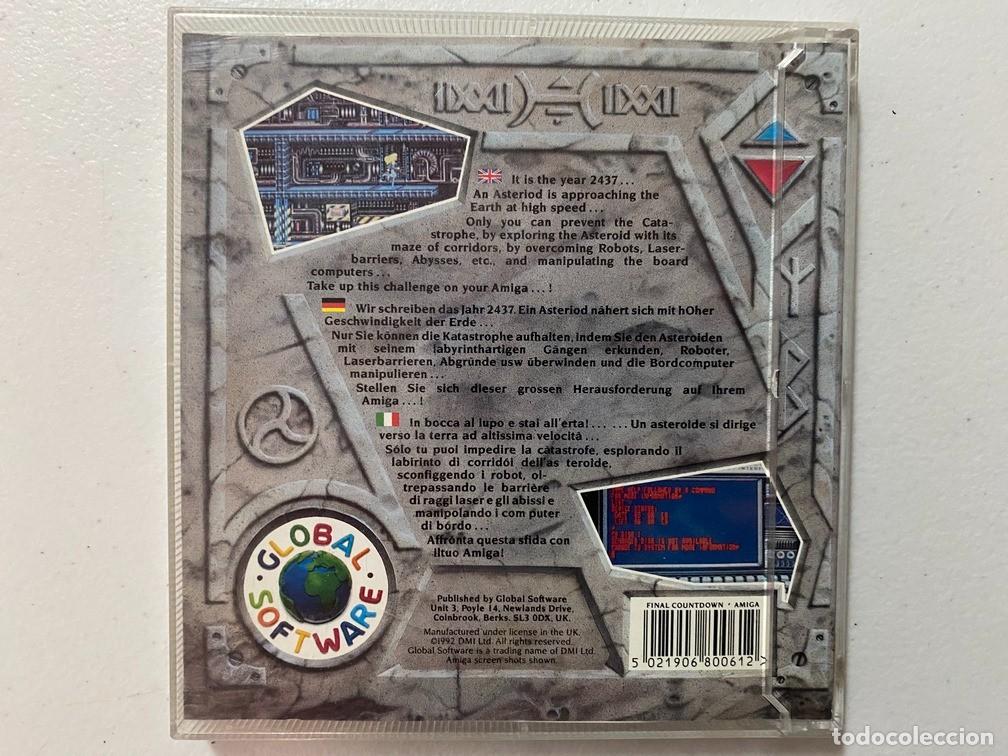 Videojuegos y consolas: FINAL COUNTDOWN - VIDEOJUEGO COMMODORE AMIGA - Foto 2