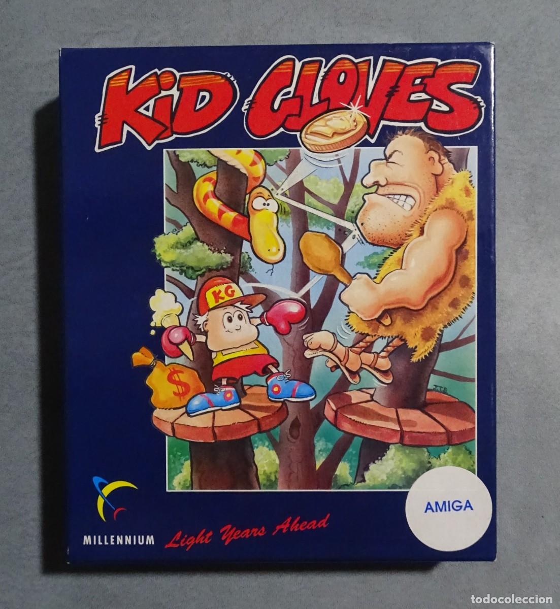 Videojuegos y consolas: KID GLOVES. MILLENNIUM. COMMODORE AMIGA. &iexcl;FUNCIONANDO! - Foto 1