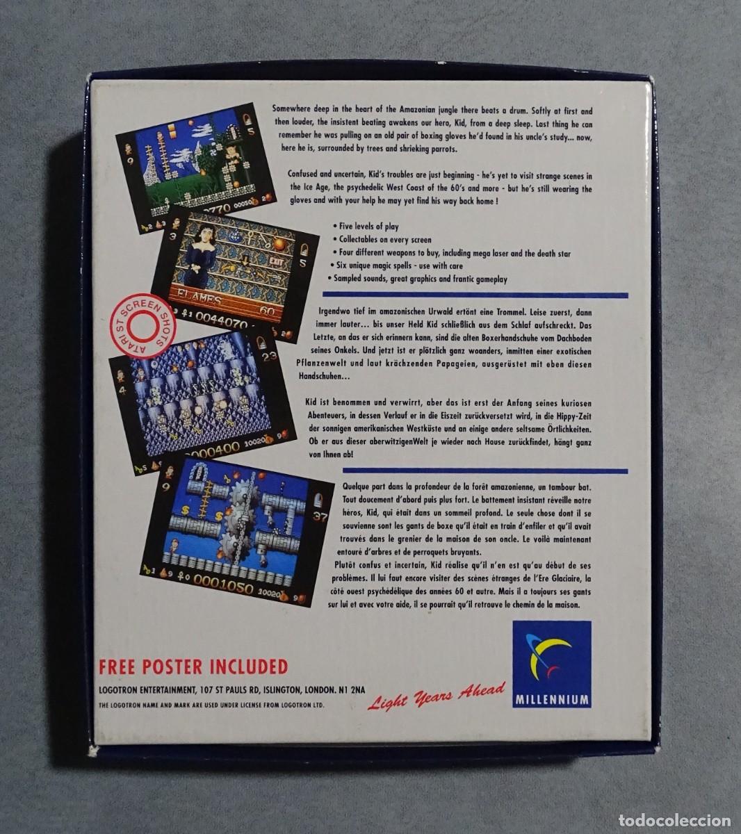 Videojuegos y consolas: KID GLOVES. MILLENNIUM. COMMODORE AMIGA. &iexcl;FUNCIONANDO! - Foto 2