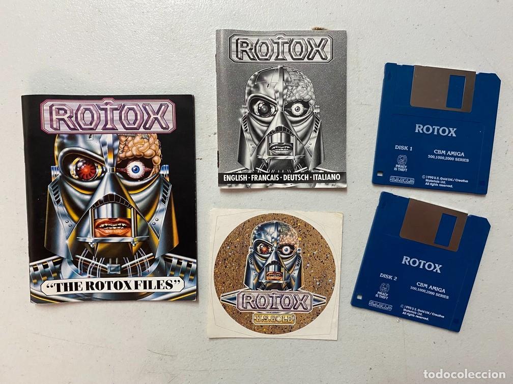 Videojuegos y consolas: ROTOX - VIDEOJUEGO AMIGA - Foto 5