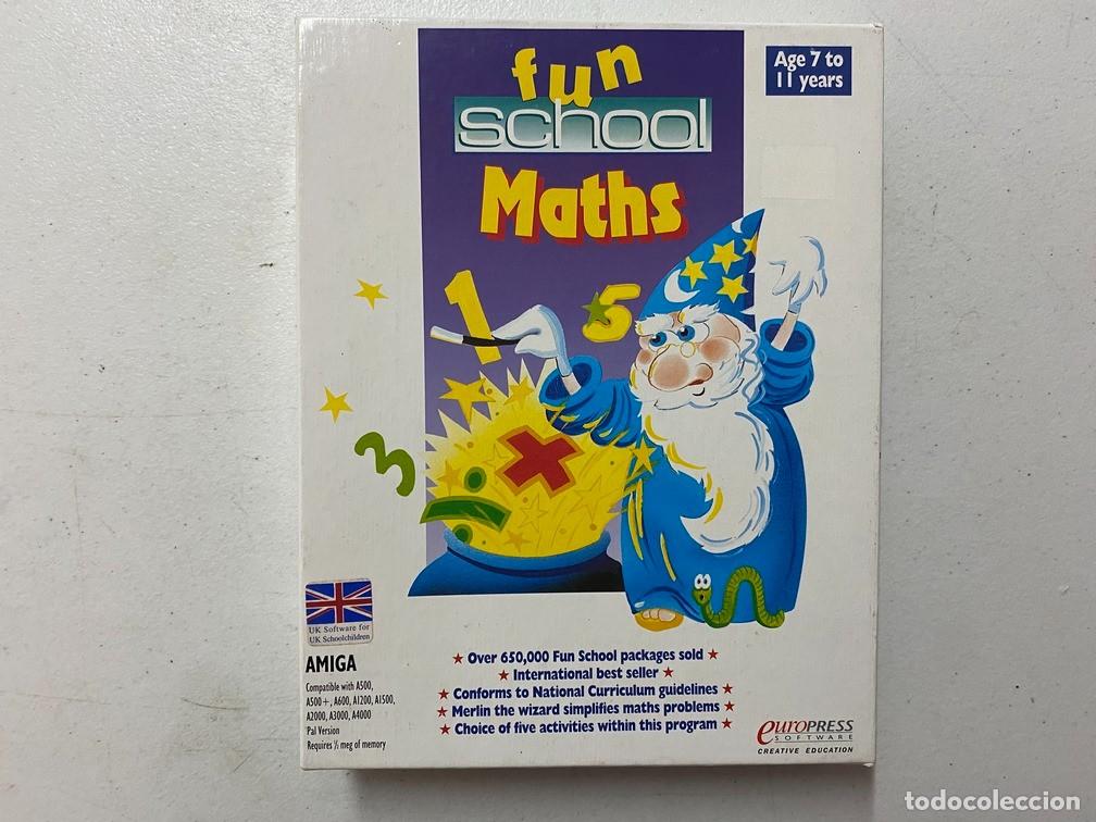 Videojuegos y consolas: FUN SCHOOL MATHS - VIDEOJUEGO AMIGA - Foto 1