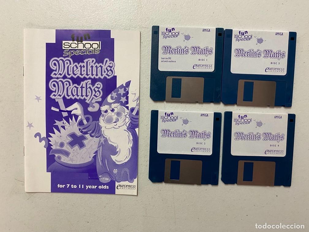 Videojuegos y consolas: FUN SCHOOL MATHS - VIDEOJUEGO AMIGA - Foto 5