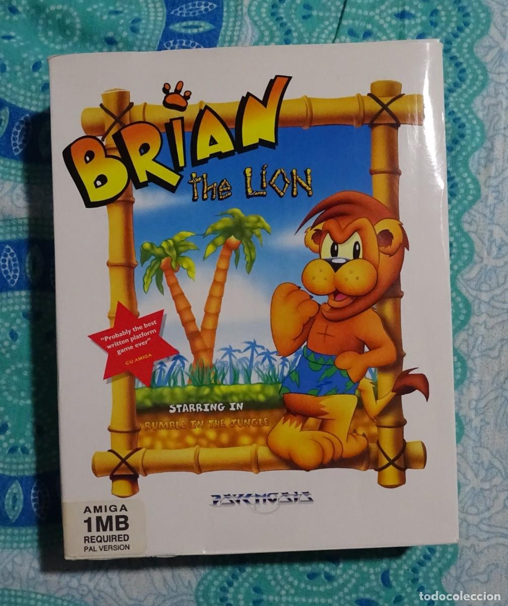 Videojuegos y consolas: BRIAN THE LION. PSYGNOSIS. COMMODORE AMIGA. &iexcl;FUNCIONANDO! - Foto 1
