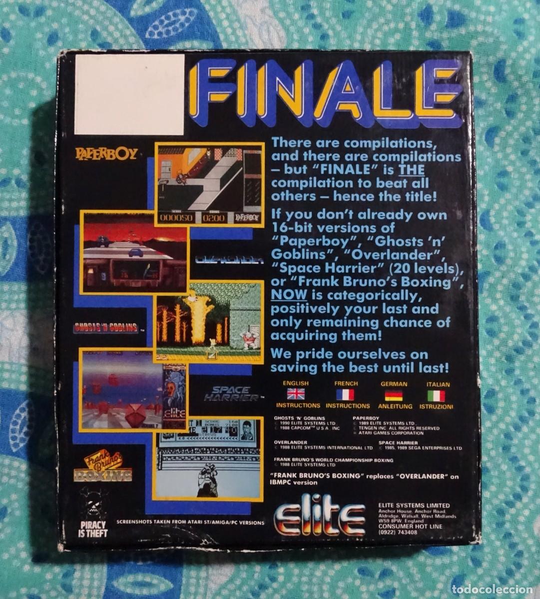 Videojuegos y consolas: FINALE (GHOSTSN GOBLINS, OVERLANDER, PAPERBOY Y SPACE HARRIER). COMMODORE AMIGA. &iexcl;FUNCIONANDO! - Foto 2
