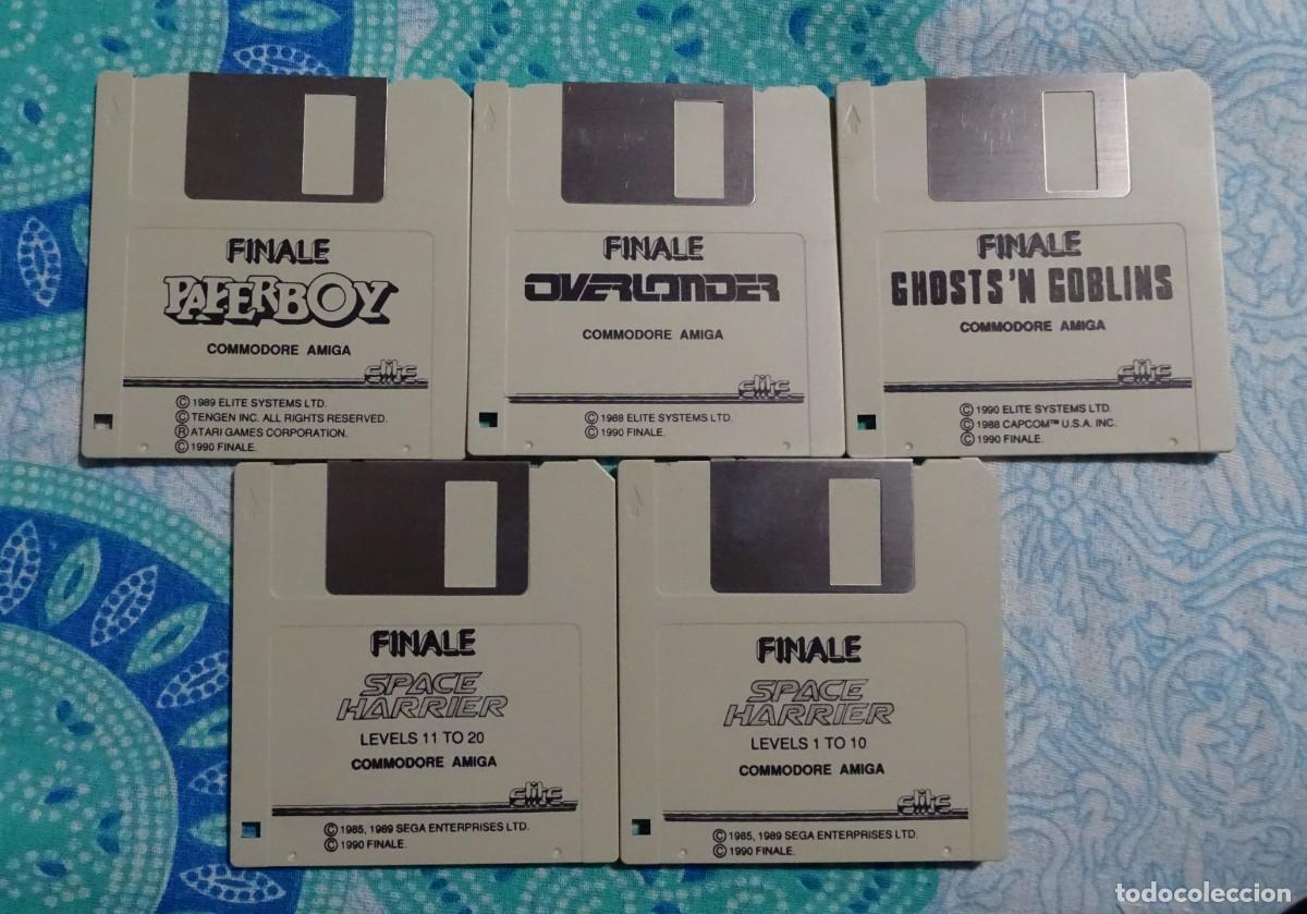 Videojuegos y consolas: FINALE (GHOSTSN GOBLINS, OVERLANDER, PAPERBOY Y SPACE HARRIER). COMMODORE AMIGA. &iexcl;FUNCIONANDO! - Foto 17