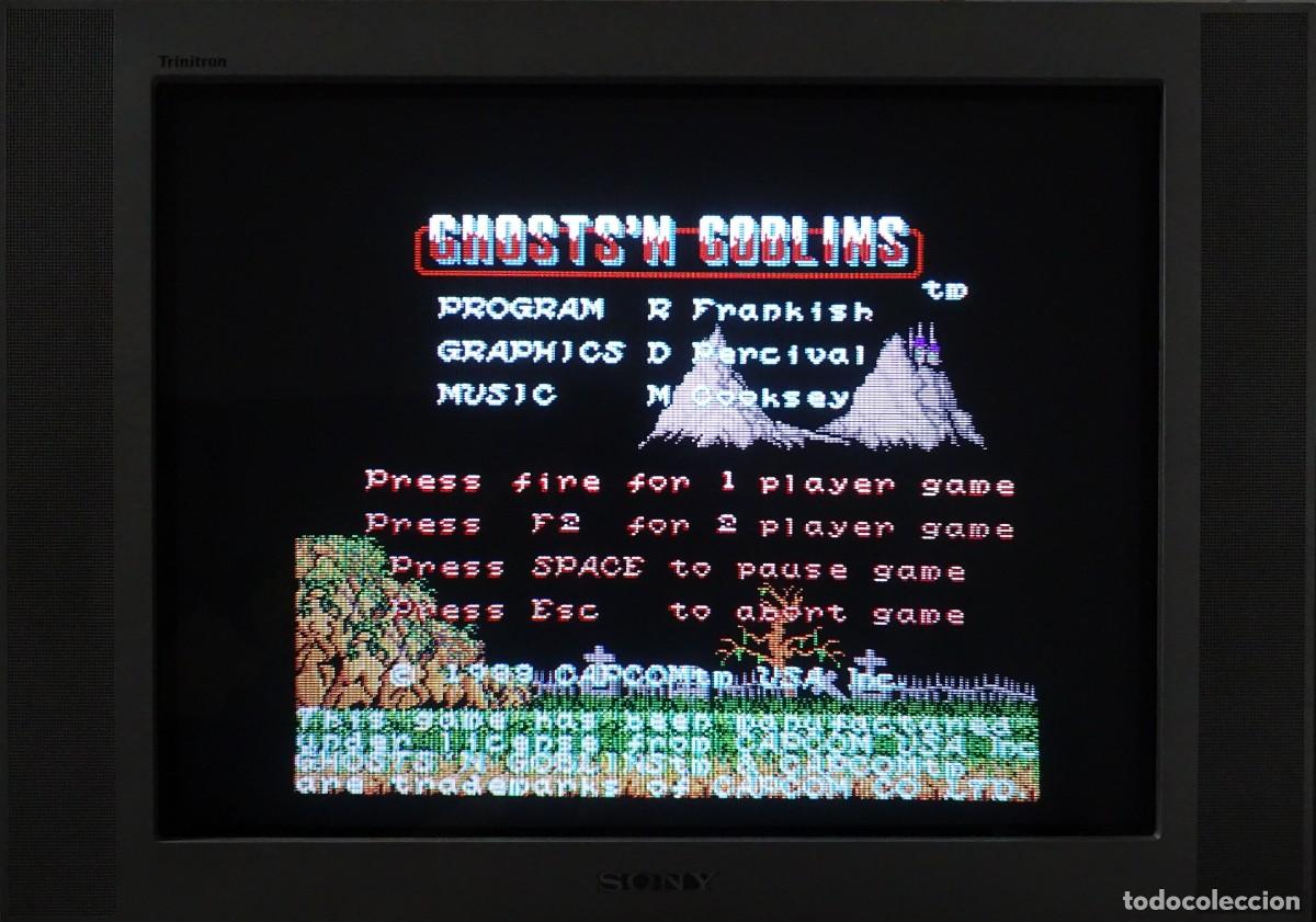 Videojuegos y consolas: FINALE (GHOSTSN GOBLINS, OVERLANDER, PAPERBOY Y SPACE HARRIER). COMMODORE AMIGA. &iexcl;FUNCIONANDO! - Foto 20