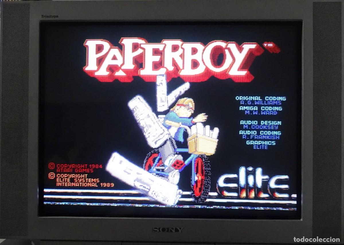 Videojuegos y consolas: FINALE (GHOSTSN GOBLINS, OVERLANDER, PAPERBOY Y SPACE HARRIER). COMMODORE AMIGA. &iexcl;FUNCIONANDO! - Foto 24