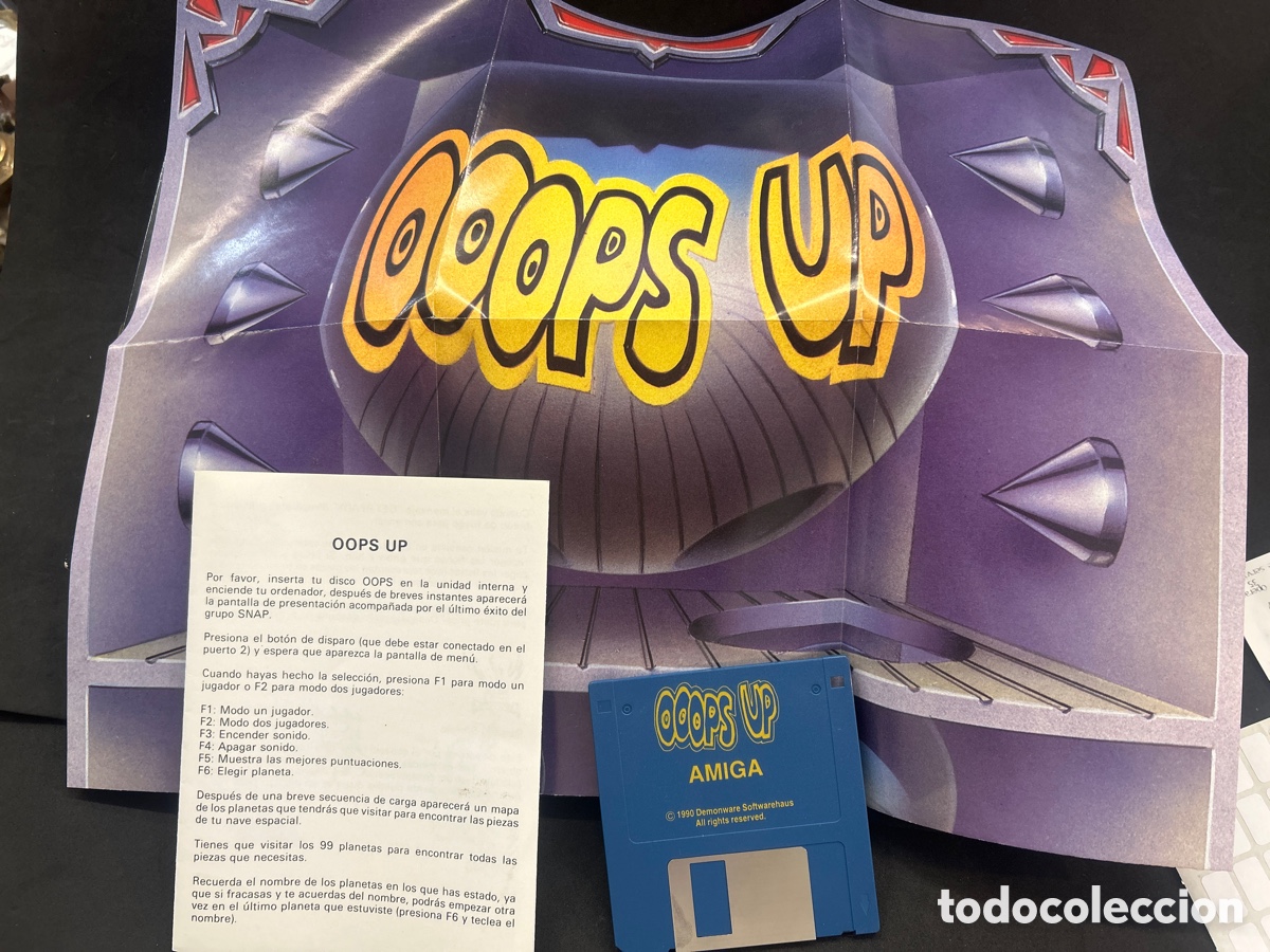 Videojuegos y consolas: Amiga Demonware OOOPS UP - Foto 2