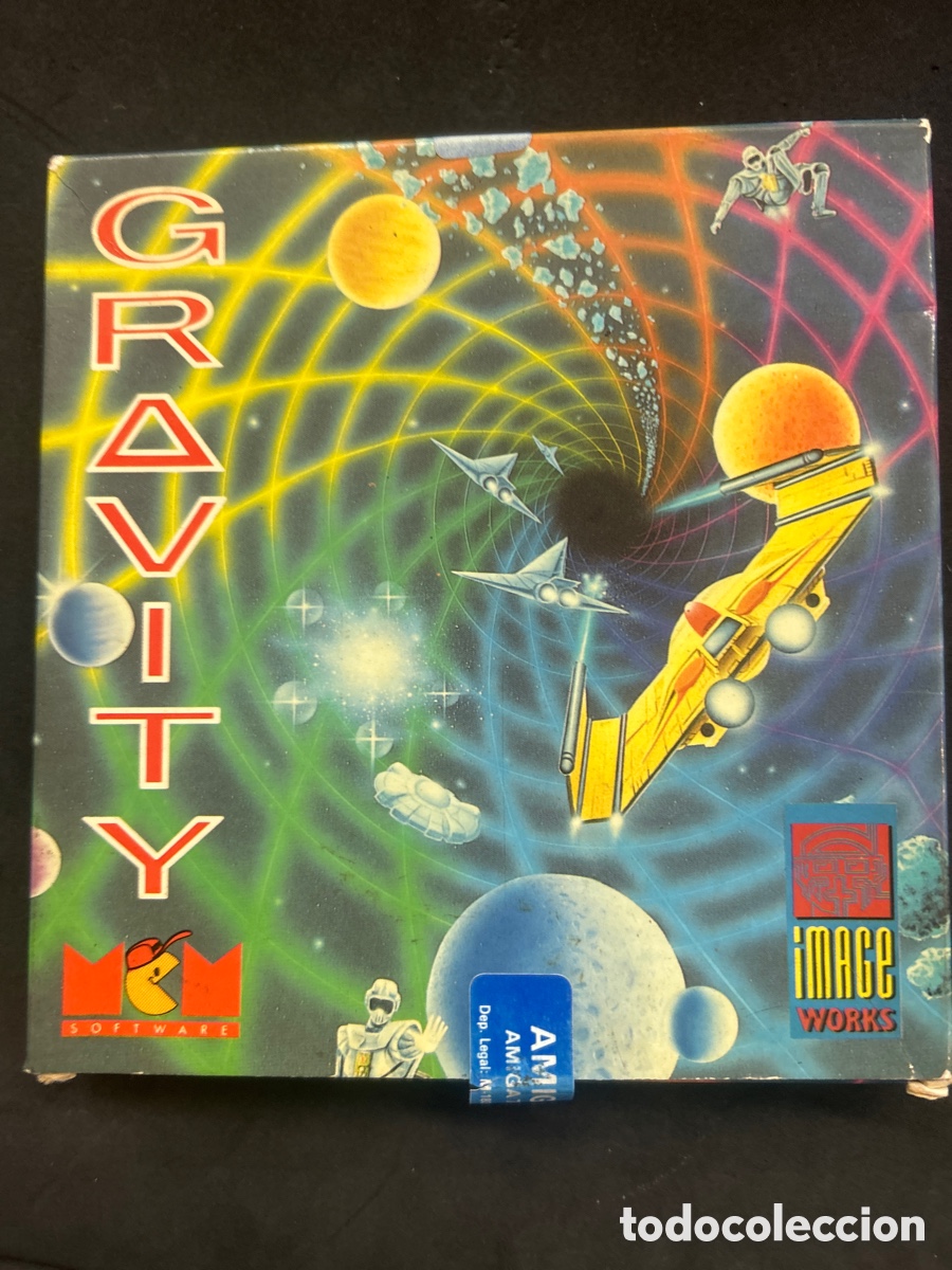 Videojuegos y consolas: Juego Amiga 767 Gravity - Foto 2